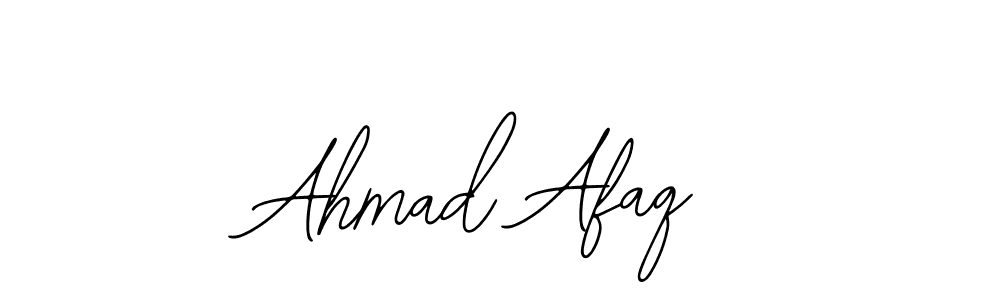 How to Draw Ahmad Afaq signature style? Bearetta-2O07w is a latest design signature styles for name Ahmad Afaq. Ahmad Afaq signature style 12 images and pictures png