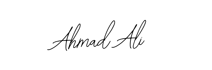 Design your own signature with our free online signature maker. With this signature software, you can create a handwritten (Bearetta-2O07w) signature for name Ahmad Ali. Ahmad Ali signature style 12 images and pictures png