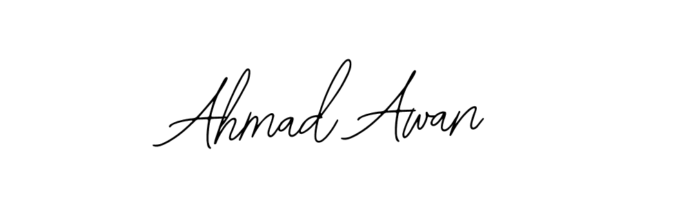 Also we have Ahmad Awan name is the best signature style. Create professional handwritten signature collection using Bearetta-2O07w autograph style. Ahmad Awan signature style 12 images and pictures png