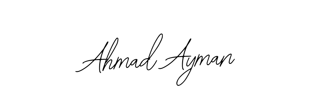 Also we have Ahmad Ayman name is the best signature style. Create professional handwritten signature collection using Bearetta-2O07w autograph style. Ahmad Ayman signature style 12 images and pictures png