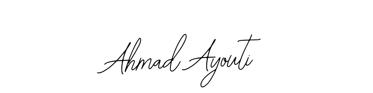 The best way (Bearetta-2O07w) to make a short signature is to pick only two or three words in your name. The name Ahmad Ayouti include a total of six letters. For converting this name. Ahmad Ayouti signature style 12 images and pictures png