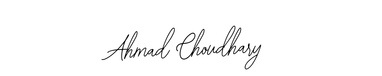 Make a beautiful signature design for name Ahmad Choudhary. Use this online signature maker to create a handwritten signature for free. Ahmad Choudhary signature style 12 images and pictures png
