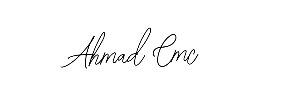 Create a beautiful signature design for name Ahmad Cmc. With this signature (Bearetta-2O07w) fonts, you can make a handwritten signature for free. Ahmad Cmc signature style 12 images and pictures png