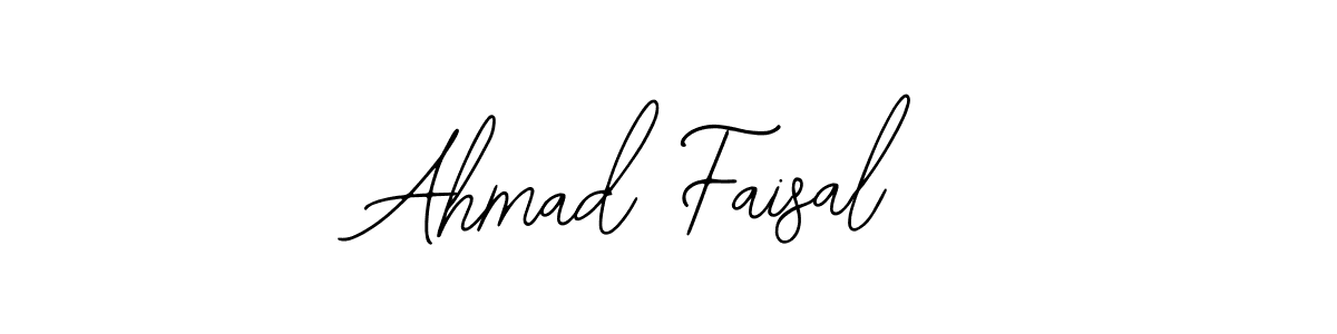 This is the best signature style for the Ahmad Faisal name. Also you like these signature font (Bearetta-2O07w). Mix name signature. Ahmad Faisal signature style 12 images and pictures png