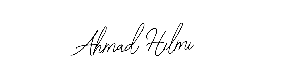 Similarly Bearetta-2O07w is the best handwritten signature design. Signature creator online .You can use it as an online autograph creator for name Ahmad Hilmi. Ahmad Hilmi signature style 12 images and pictures png