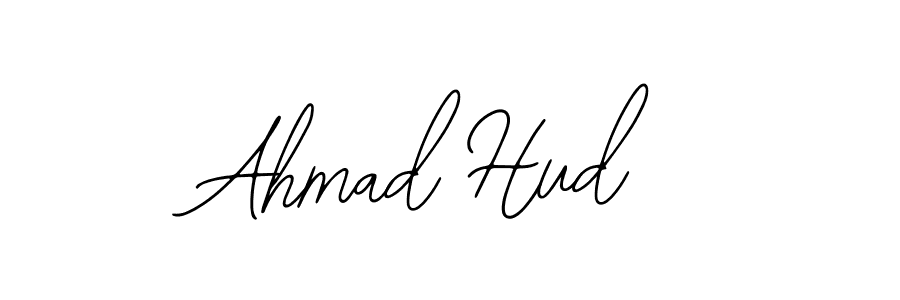 Similarly Bearetta-2O07w is the best handwritten signature design. Signature creator online .You can use it as an online autograph creator for name Ahmad Hud. Ahmad Hud signature style 12 images and pictures png