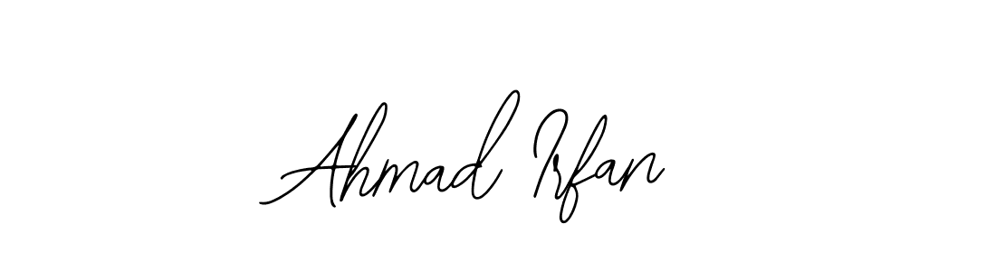 Make a beautiful signature design for name Ahmad Irfan. With this signature (Bearetta-2O07w) style, you can create a handwritten signature for free. Ahmad Irfan signature style 12 images and pictures png