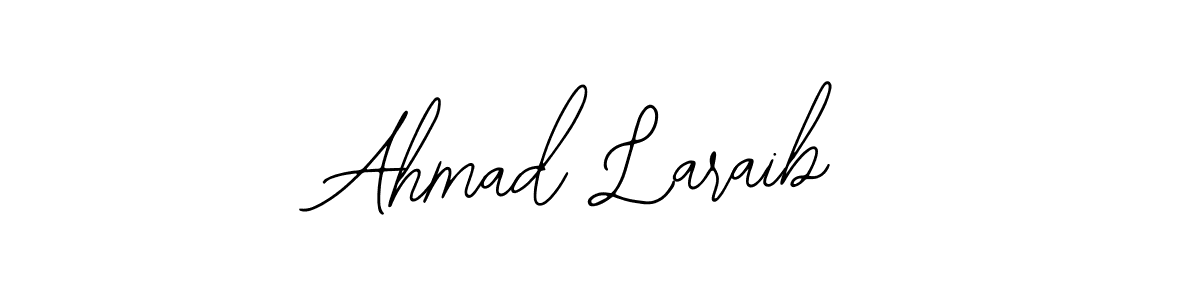 The best way (Bearetta-2O07w) to make a short signature is to pick only two or three words in your name. The name Ahmad Laraib include a total of six letters. For converting this name. Ahmad Laraib signature style 12 images and pictures png