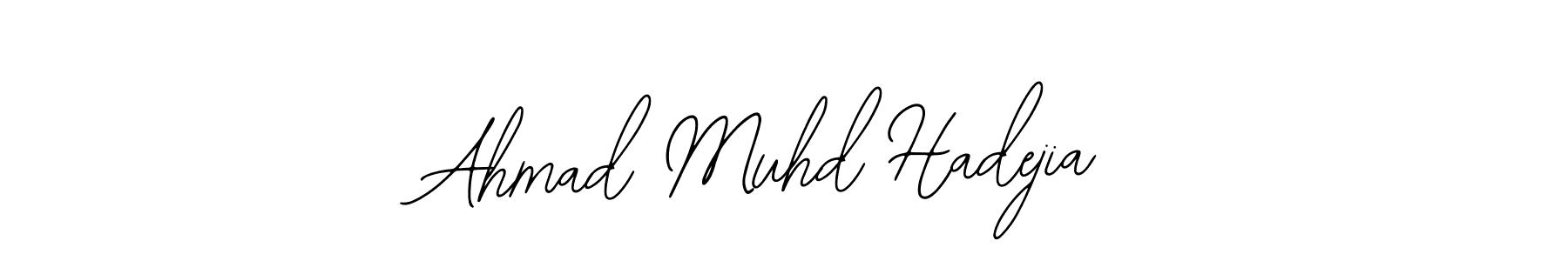 Use a signature maker to create a handwritten signature online. With this signature software, you can design (Bearetta-2O07w) your own signature for name Ahmad Muhd Hadejia. Ahmad Muhd Hadejia signature style 12 images and pictures png