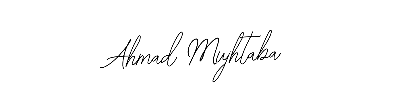How to make Ahmad Mujhtaba signature? Bearetta-2O07w is a professional autograph style. Create handwritten signature for Ahmad Mujhtaba name. Ahmad Mujhtaba signature style 12 images and pictures png