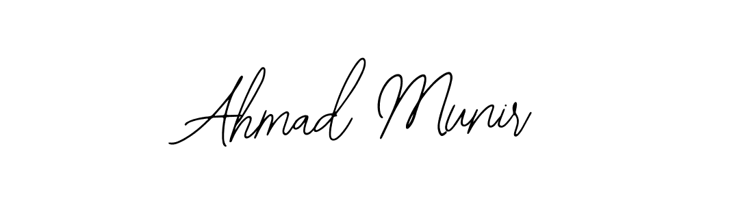 Make a beautiful signature design for name Ahmad Munir. With this signature (Bearetta-2O07w) style, you can create a handwritten signature for free. Ahmad Munir signature style 12 images and pictures png