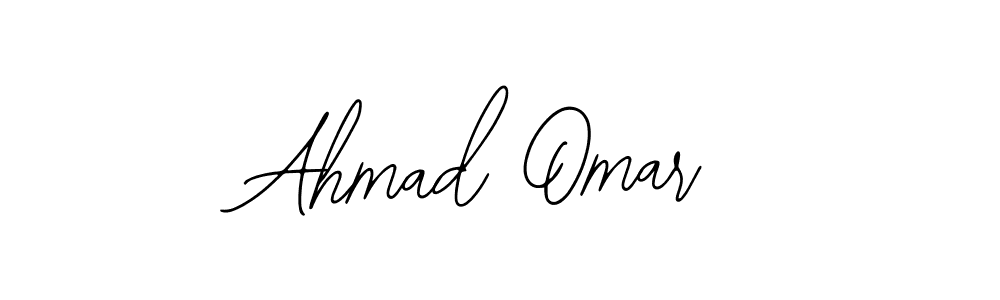 Bearetta-2O07w is a professional signature style that is perfect for those who want to add a touch of class to their signature. It is also a great choice for those who want to make their signature more unique. Get Ahmad Omar name to fancy signature for free. Ahmad Omar signature style 12 images and pictures png