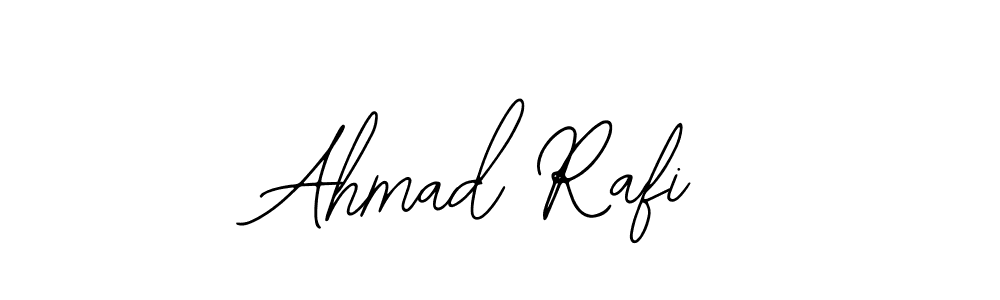 How to make Ahmad Rafi name signature. Use Bearetta-2O07w style for creating short signs online. This is the latest handwritten sign. Ahmad Rafi signature style 12 images and pictures png