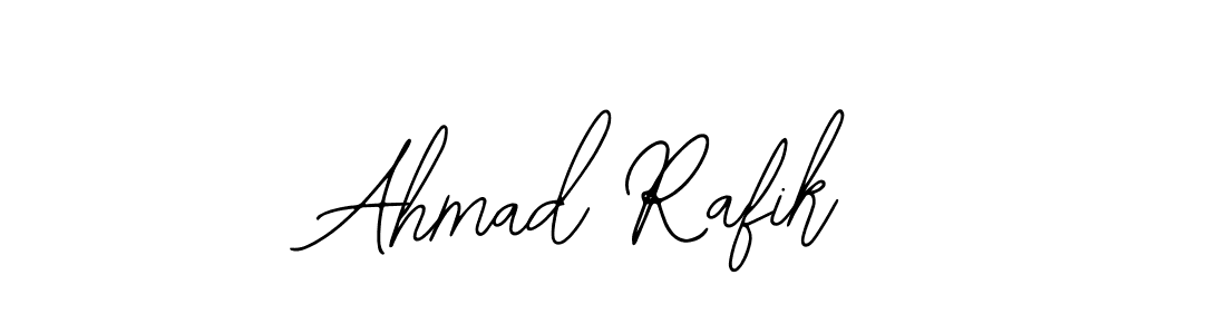 How to make Ahmad Rafik signature? Bearetta-2O07w is a professional autograph style. Create handwritten signature for Ahmad Rafik name. Ahmad Rafik signature style 12 images and pictures png