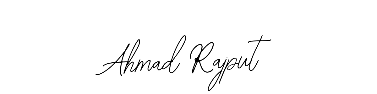 Design your own signature with our free online signature maker. With this signature software, you can create a handwritten (Bearetta-2O07w) signature for name Ahmad Rajput. Ahmad Rajput signature style 12 images and pictures png
