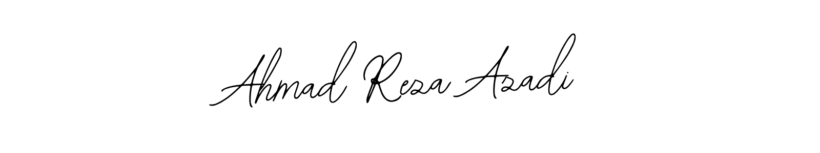 Make a beautiful signature design for name Ahmad Reza Azadi. With this signature (Bearetta-2O07w) style, you can create a handwritten signature for free. Ahmad Reza Azadi signature style 12 images and pictures png