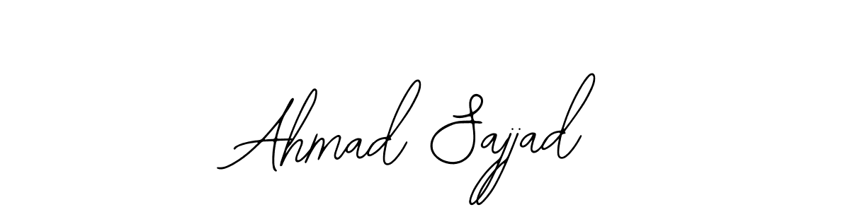 Also we have Ahmad Sajjad name is the best signature style. Create professional handwritten signature collection using Bearetta-2O07w autograph style. Ahmad Sajjad signature style 12 images and pictures png