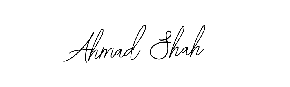 This is the best signature style for the Ahmad Shah name. Also you like these signature font (Bearetta-2O07w). Mix name signature. Ahmad Shah signature style 12 images and pictures png