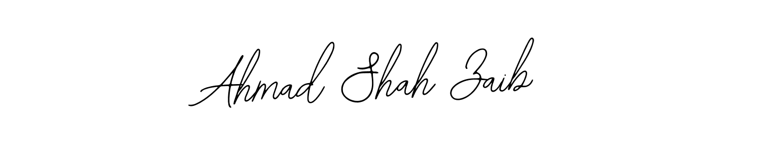 Create a beautiful signature design for name Ahmad Shah Zaib. With this signature (Bearetta-2O07w) fonts, you can make a handwritten signature for free. Ahmad Shah Zaib signature style 12 images and pictures png