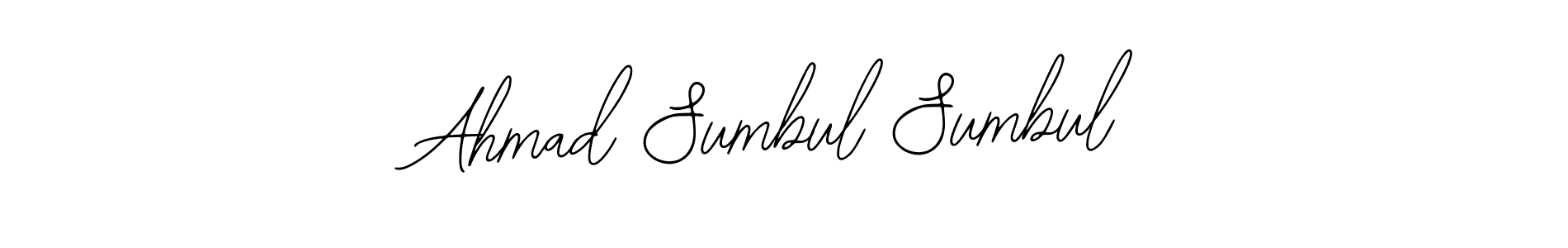 Also we have Ahmad Sumbul Sumbul name is the best signature style. Create professional handwritten signature collection using Bearetta-2O07w autograph style. Ahmad Sumbul Sumbul signature style 12 images and pictures png