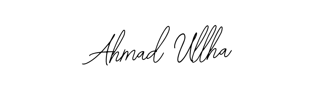 Ahmad Ullha stylish signature style. Best Handwritten Sign (Bearetta-2O07w) for my name. Handwritten Signature Collection Ideas for my name Ahmad Ullha. Ahmad Ullha signature style 12 images and pictures png