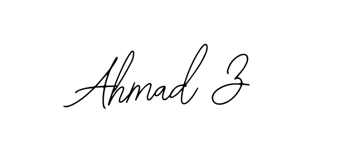 See photos of Ahmad Z official signature by Spectra . Check more albums & portfolios. Read reviews & check more about Bearetta-2O07w font. Ahmad Z signature style 12 images and pictures png