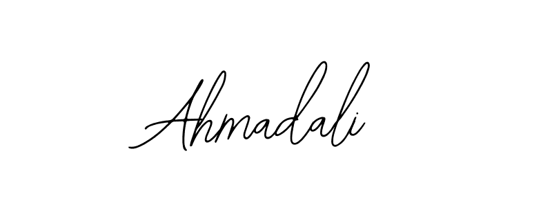 Design your own signature with our free online signature maker. With this signature software, you can create a handwritten (Bearetta-2O07w) signature for name Ahmadali. Ahmadali signature style 12 images and pictures png
