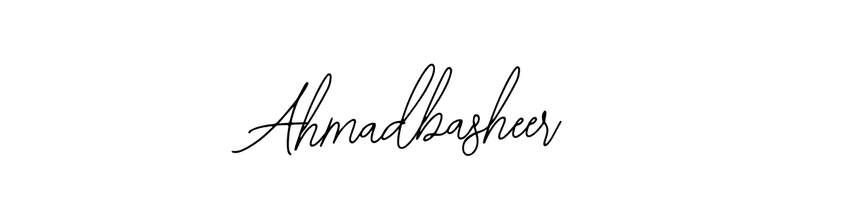 Best and Professional Signature Style for Ahmadbasheer. Bearetta-2O07w Best Signature Style Collection. Ahmadbasheer signature style 12 images and pictures png