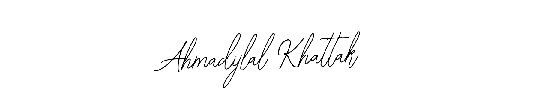 How to make Ahmadijlal Khattak signature? Bearetta-2O07w is a professional autograph style. Create handwritten signature for Ahmadijlal Khattak name. Ahmadijlal Khattak signature style 12 images and pictures png