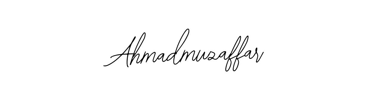The best way (Bearetta-2O07w) to make a short signature is to pick only two or three words in your name. The name Ahmadmuzaffar include a total of six letters. For converting this name. Ahmadmuzaffar signature style 12 images and pictures png