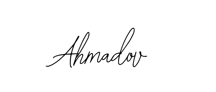 Create a beautiful signature design for name Ahmadov. With this signature (Bearetta-2O07w) fonts, you can make a handwritten signature for free. Ahmadov signature style 12 images and pictures png