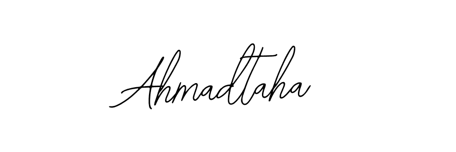 Also You can easily find your signature by using the search form. We will create Ahmadtaha name handwritten signature images for you free of cost using Bearetta-2O07w sign style. Ahmadtaha signature style 12 images and pictures png