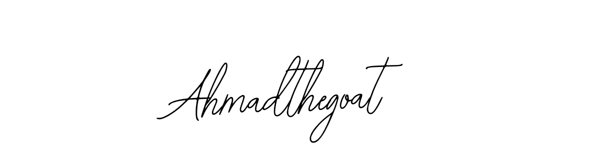 It looks lik you need a new signature style for name Ahmadthegoat. Design unique handwritten (Bearetta-2O07w) signature with our free signature maker in just a few clicks. Ahmadthegoat signature style 12 images and pictures png