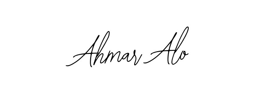 Ahmar Alo stylish signature style. Best Handwritten Sign (Bearetta-2O07w) for my name. Handwritten Signature Collection Ideas for my name Ahmar Alo. Ahmar Alo signature style 12 images and pictures png