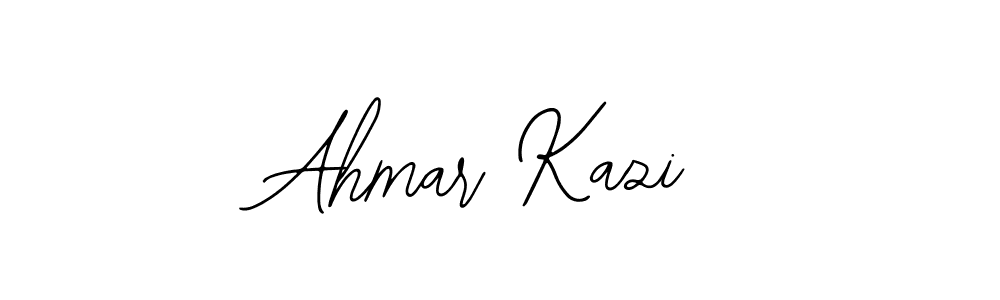 Similarly Bearetta-2O07w is the best handwritten signature design. Signature creator online .You can use it as an online autograph creator for name Ahmar Kazi. Ahmar Kazi signature style 12 images and pictures png
