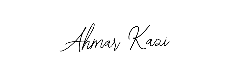 Similarly Bearetta-2O07w is the best handwritten signature design. Signature creator online .You can use it as an online autograph creator for name Ahmar Kazi. Ahmar Kazi signature style 12 images and pictures png