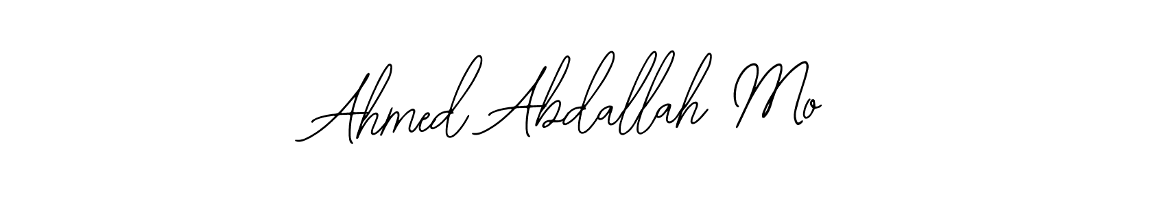 Make a beautiful signature design for name Ahmed Abdallah Mo. With this signature (Bearetta-2O07w) style, you can create a handwritten signature for free. Ahmed Abdallah Mo signature style 12 images and pictures png