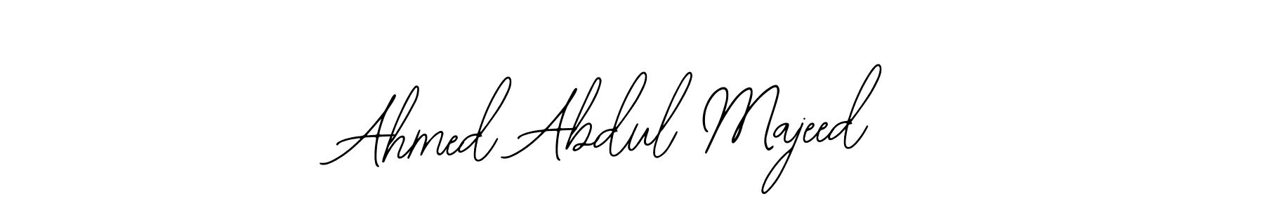 Make a short Ahmed Abdul Majeed signature style. Manage your documents anywhere anytime using Bearetta-2O07w. Create and add eSignatures, submit forms, share and send files easily. Ahmed Abdul Majeed signature style 12 images and pictures png