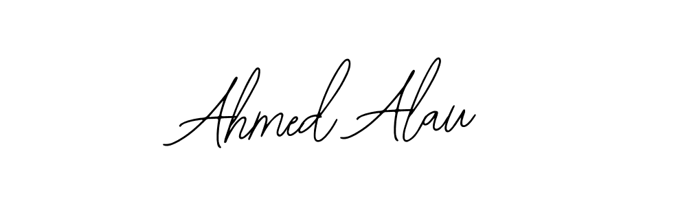 Similarly Bearetta-2O07w is the best handwritten signature design. Signature creator online .You can use it as an online autograph creator for name Ahmed Alau. Ahmed Alau signature style 12 images and pictures png
