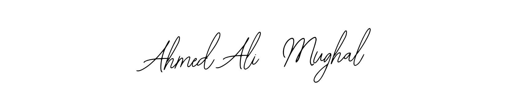 Bearetta-2O07w is a professional signature style that is perfect for those who want to add a touch of class to their signature. It is also a great choice for those who want to make their signature more unique. Get Ahmed Ali  Mughal name to fancy signature for free. Ahmed Ali  Mughal signature style 12 images and pictures png