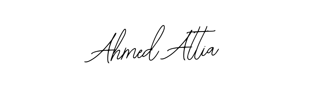 How to Draw Ahmed Attia signature style? Bearetta-2O07w is a latest design signature styles for name Ahmed Attia. Ahmed Attia signature style 12 images and pictures png