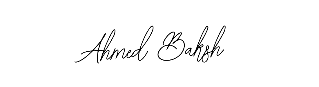 Also we have Ahmed Baksh name is the best signature style. Create professional handwritten signature collection using Bearetta-2O07w autograph style. Ahmed Baksh signature style 12 images and pictures png