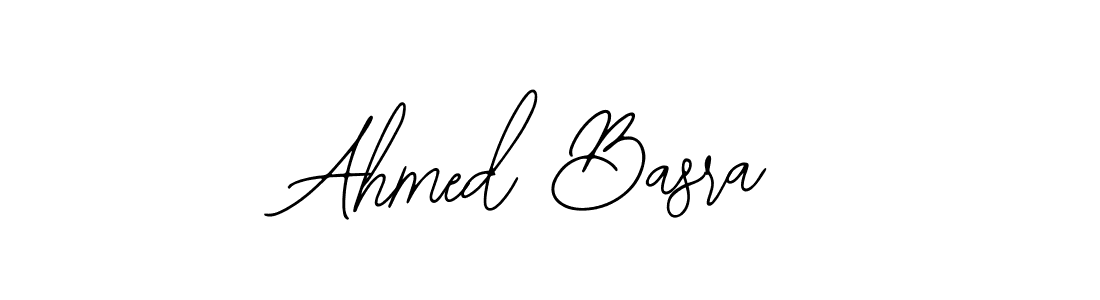 Use a signature maker to create a handwritten signature online. With this signature software, you can design (Bearetta-2O07w) your own signature for name Ahmed Basra. Ahmed Basra signature style 12 images and pictures png