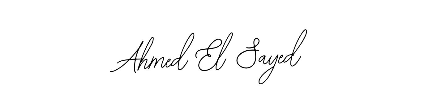 Best and Professional Signature Style for Ahmed El Sayed. Bearetta-2O07w Best Signature Style Collection. Ahmed El Sayed signature style 12 images and pictures png