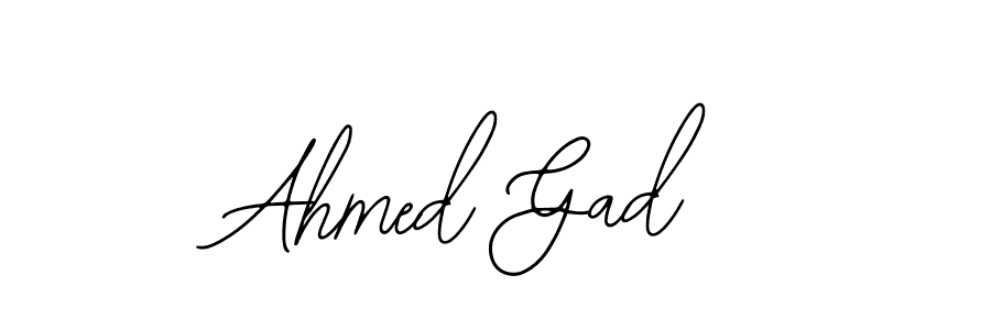 Ahmed Gad stylish signature style. Best Handwritten Sign (Bearetta-2O07w) for my name. Handwritten Signature Collection Ideas for my name Ahmed Gad. Ahmed Gad signature style 12 images and pictures png