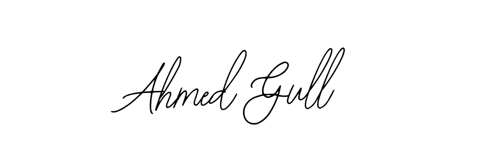 The best way (Bearetta-2O07w) to make a short signature is to pick only two or three words in your name. The name Ahmed Gull include a total of six letters. For converting this name. Ahmed Gull signature style 12 images and pictures png