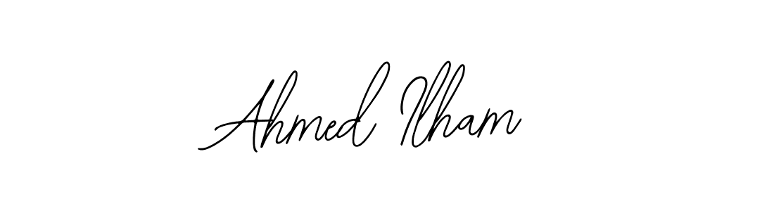 How to Draw Ahmed Ilham signature style? Bearetta-2O07w is a latest design signature styles for name Ahmed Ilham. Ahmed Ilham signature style 12 images and pictures png