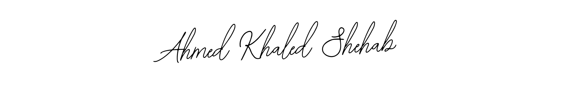 Create a beautiful signature design for name Ahmed Khaled Shehab. With this signature (Bearetta-2O07w) fonts, you can make a handwritten signature for free. Ahmed Khaled Shehab signature style 12 images and pictures png
