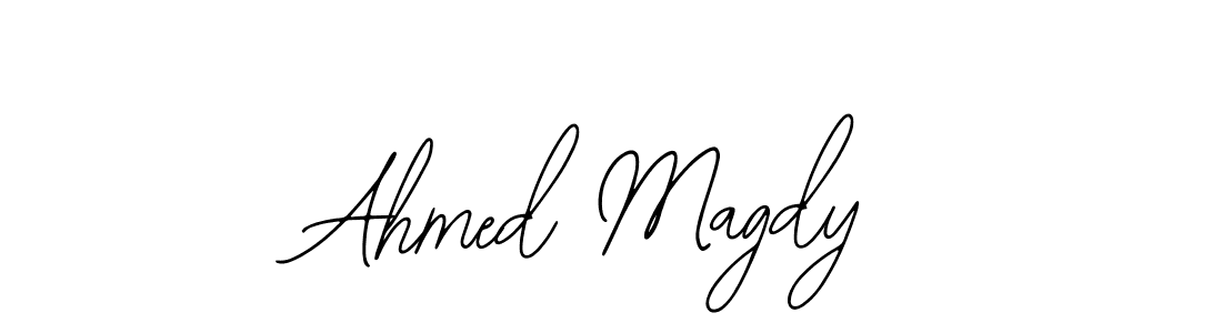 Also You can easily find your signature by using the search form. We will create Ahmed Magdy name handwritten signature images for you free of cost using Bearetta-2O07w sign style. Ahmed Magdy signature style 12 images and pictures png