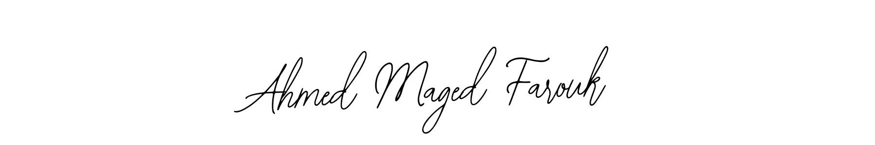 Create a beautiful signature design for name Ahmed Maged Farouk. With this signature (Bearetta-2O07w) fonts, you can make a handwritten signature for free. Ahmed Maged Farouk signature style 12 images and pictures png